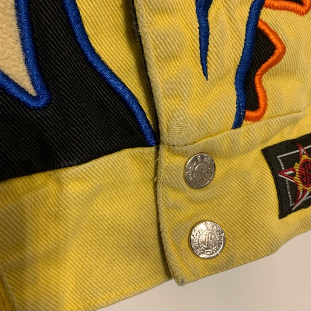 Laffy Taffy Banana Racing Jacket Size Kids Medium 7-8 - Picture 8 of 10